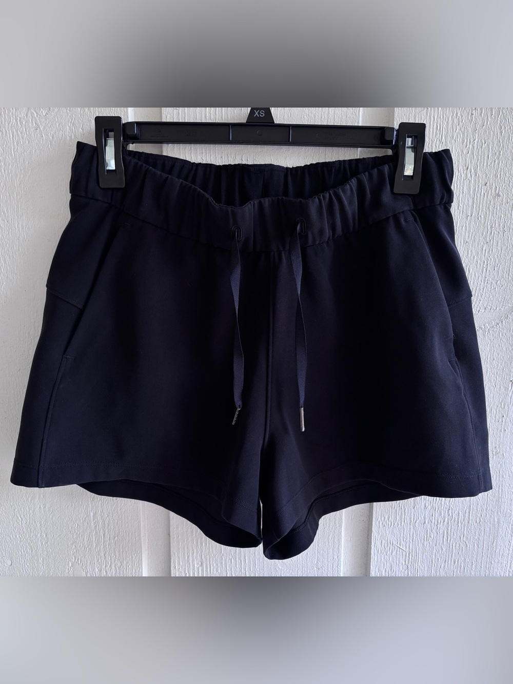lululemon athletica Black Elastic Drawstring Athletic Shorts
